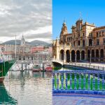 País Vasco y Andalucía