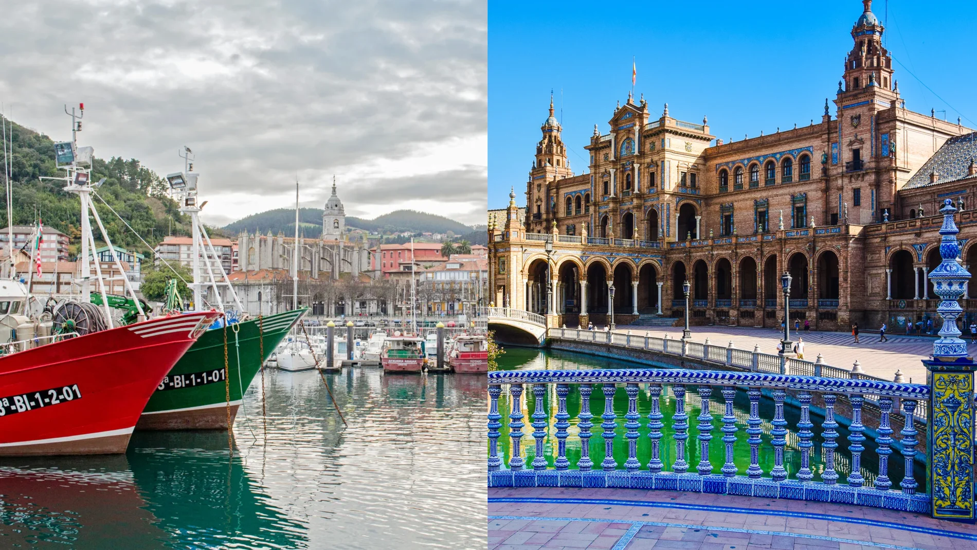 País Vasco y Andalucía