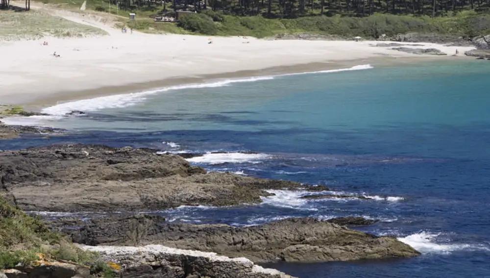 Playa de Melide.