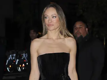 Olivia Wilde con maquillaje efecto lifting. Olivia Wilde con maquillaje efecto lifting.