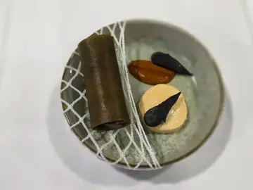 MURCIA.-Salvador Martínez y su dorada con salsa de caldero negro ganan el CreaMurcia de Gastronomía MURCIA.-Salvador Martínez y su dorada con salsa de caldero negro ganan el CreaMurcia de Gastronomía