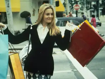 Escena de la película "Clueless". Escena de la película "Clueless".