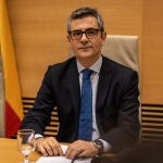 Comparecencia del ministro Félix Bolaños en la comisión de justicia del Congreso para presentar el proyecto de