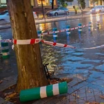 Los bomberos de la Diputación de Cáceres atienden varias incidencias en la provincia por fuertes lluvias y viento