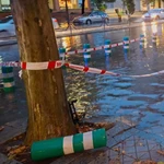 Los bomberos de la Diputación de Cáceres atienden varias incidencias en la provincia por fuertes lluvias y viento