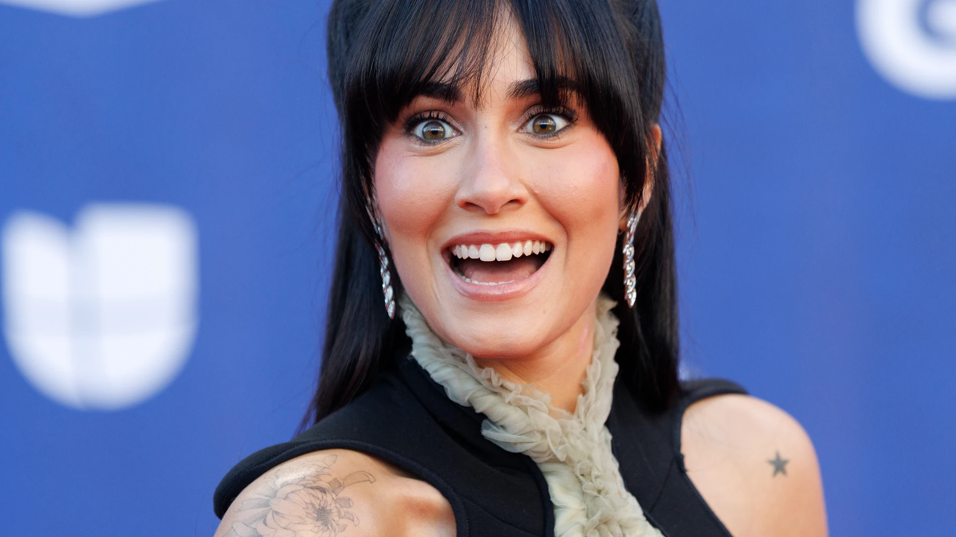 Las Vegas (United States), 14/11/2025.- Spanish pop singer and actress Aitana attends the red carpet event for the 26th Annual Latin Grammy Awards ceremony at the MGM Grand Garden Arena in Las Vegas, Nevada, USA, 13 November 2025. The Latin Grammy Awards recognize artistic and/or technical achievement, not sales figures or chart positions, and the winners are determined by the votes of their peers-the qualified voting members of the academy. EFE/EPA/CRISTOBAL HERRERA-ULASHKEVICH