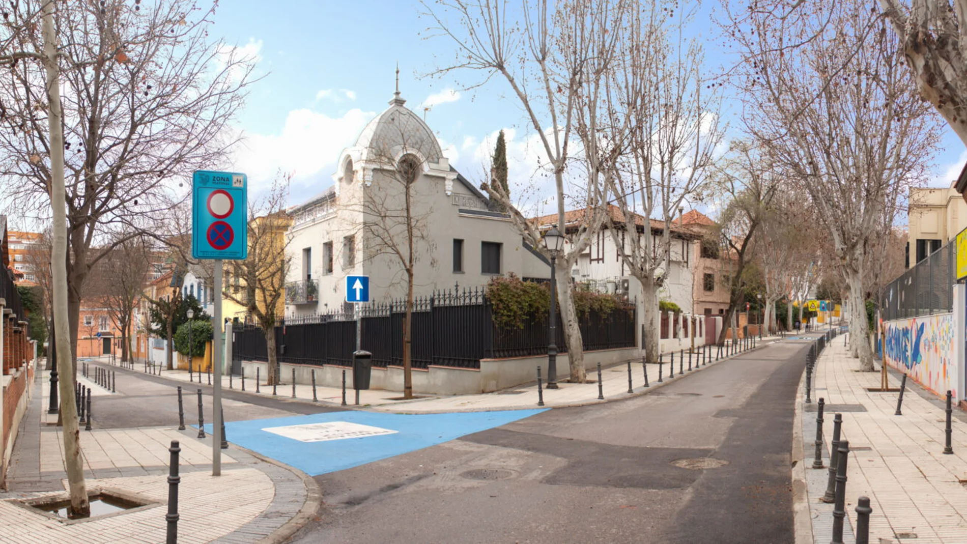 Distrito Retiro: Madrid consolida la peatonalización de las calles Ángel Ganivet, Averroes y Homero