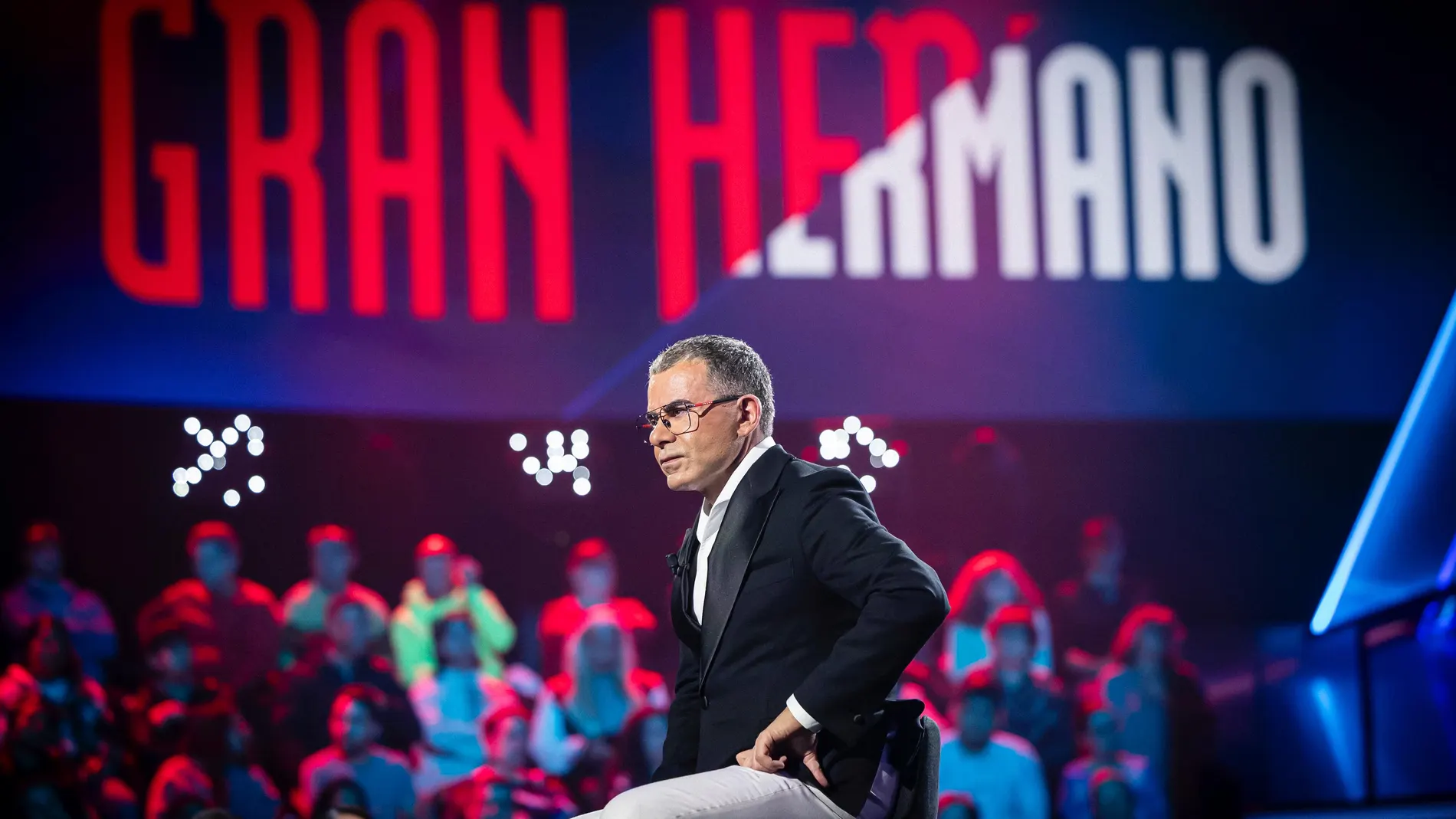 Jorge Javier Vázquez, serio en el plató de 'Gran Hermano 20' en una gala marcada por la incertidumbre