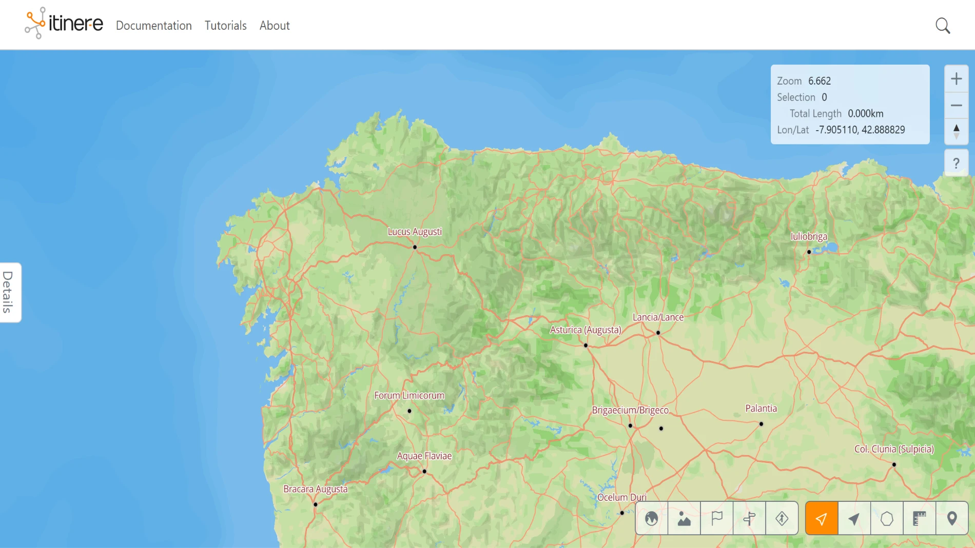 Las calzadas del Imperio Romano en el norte de España en Itiner-e