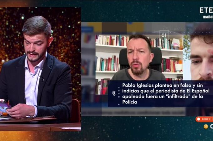 José Ismael muestra las heridas de la agresión sufrida en Pamplona en el programa 'Horizonte' de Iker Jiménez José Ismael muestra las heridas de la agresión sufrida en Pamplona en el programa 'Horizonte' de Iker Jiménez