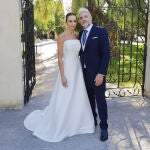 Noemí y Santiago Cañizares se dan el sí quiero.