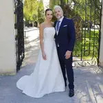 Noemí y Santiago Cañizares se dan el sí quiero.