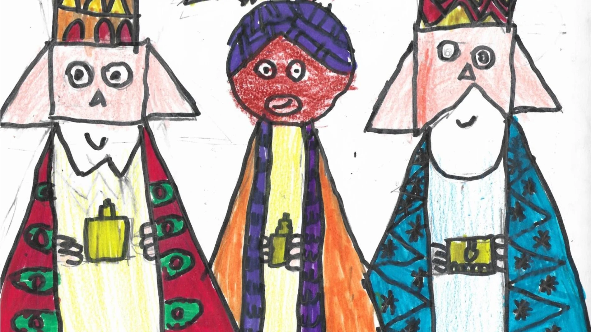 Reyes cargados de regalos, ángeles sonrientes y renos iluminarán Madrid a partir de los dibujos de los niños madrileños REMITIDA / HANDOUT por AYUNTAMIENTO DE MADRID Fotografía remitida a medios de comunicación exclusivamente para ilustrar la noticia a la que hace referencia la imagen, y citando la procedencia de la imagen en la firma 14/11/2025