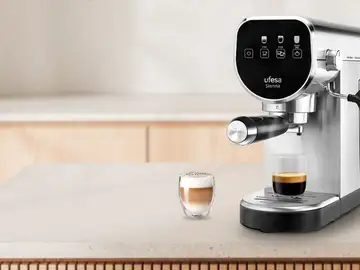 Los más cafeteros lo confirman: esta cafetera Ufesa hace el mejor espresso por menos de lo que imaginas Ufesa Sienna
