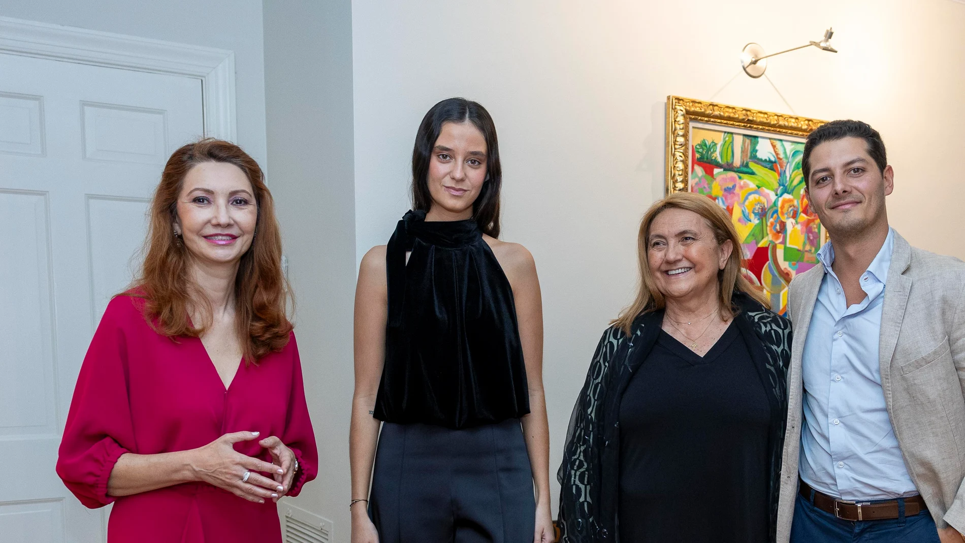 Victoria Federica en el Consulado de España en Miami.