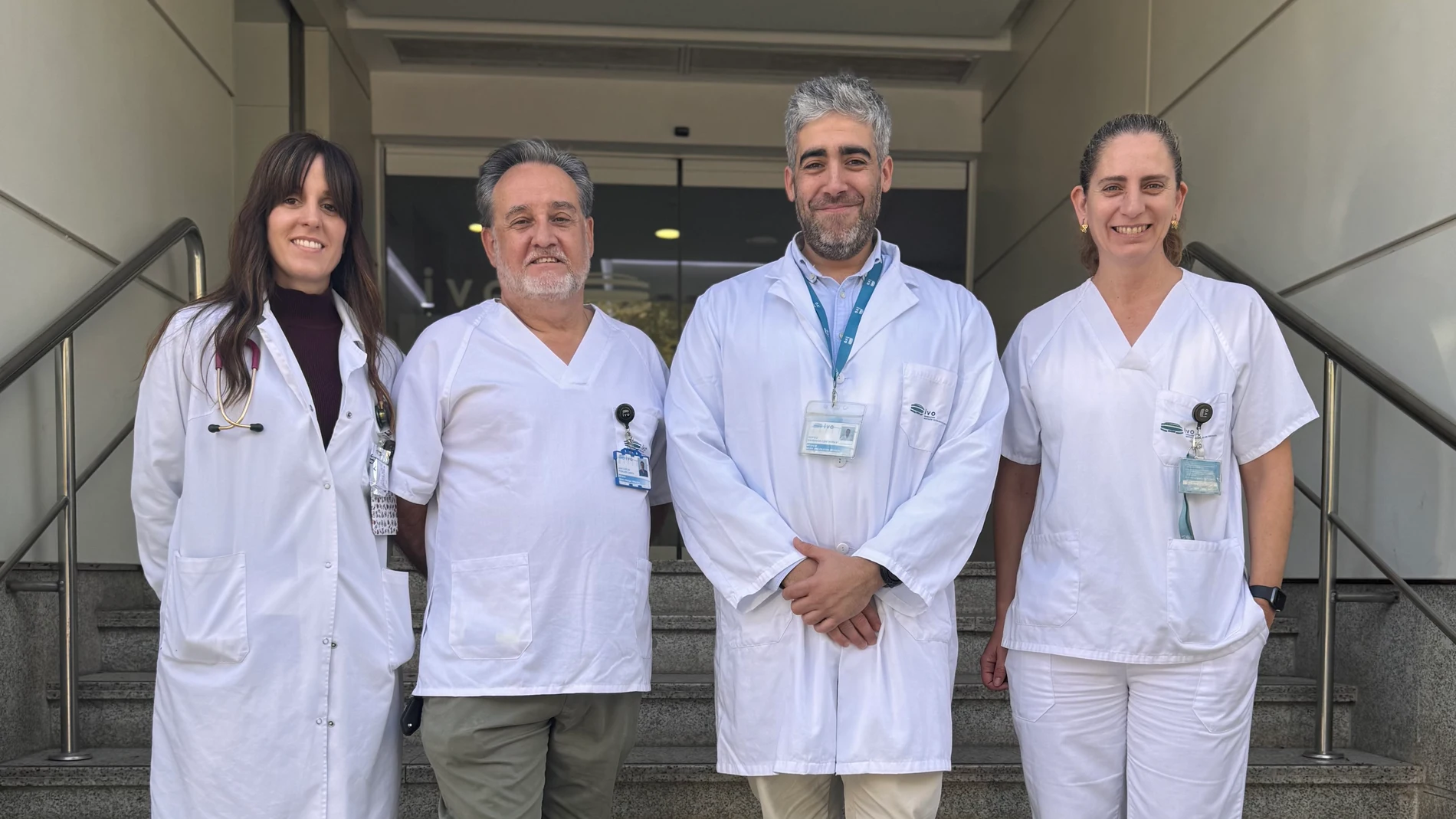 Dra Satamaria, Dr. Peñalver, Dr Sandiego y Reyes Claramunt