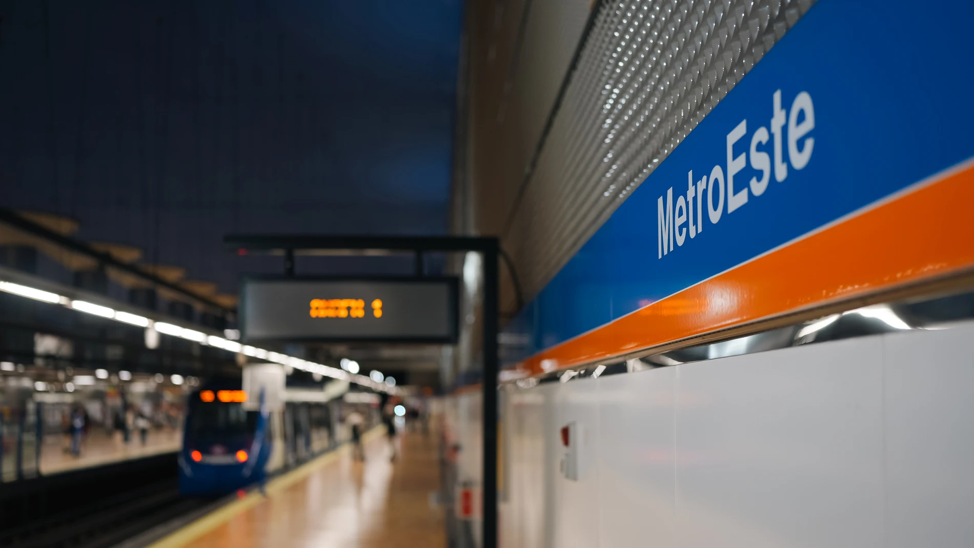 Metro de la línea 7b de Madrid