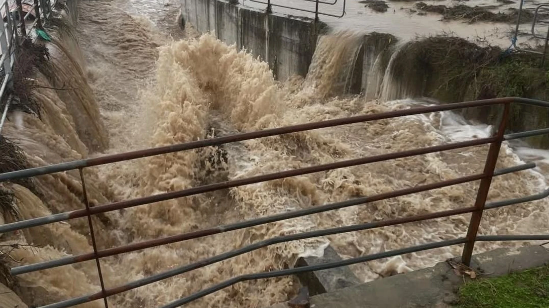 Inundación en Nerva (Huelva)