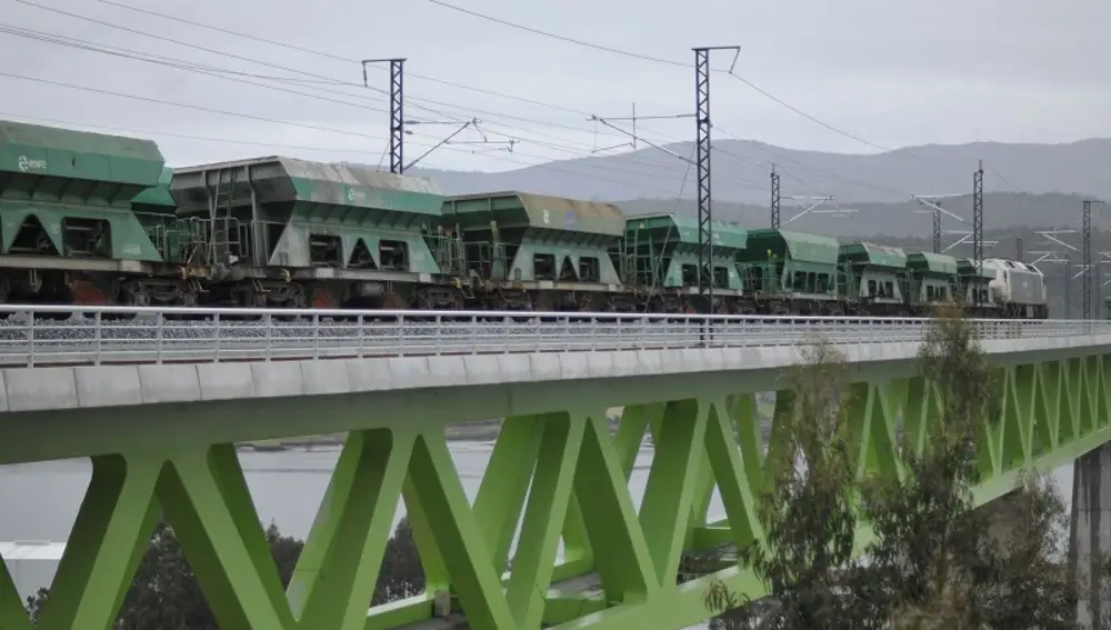 Viaducto del río Ulla.