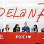 Sánchez preside la reunión de la Comisión Ejecutiva Federal en la sede del PSOE