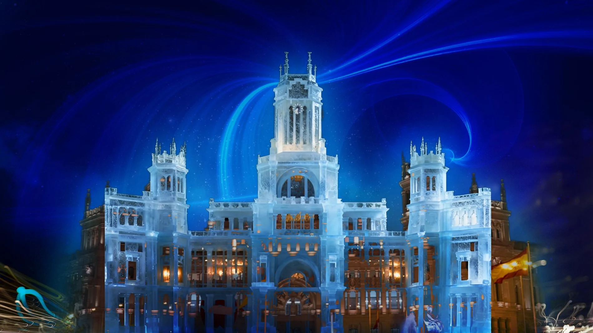 Un videomapping en la fachada de Cibeles, que combinará 3D e IA, será el preámbulo del encendido navideño