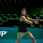 Jaume Munar entrena en Bolonia para la Final a 8 de la Copa Davis 2025