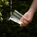 Imagen de archivo escanciando sidra