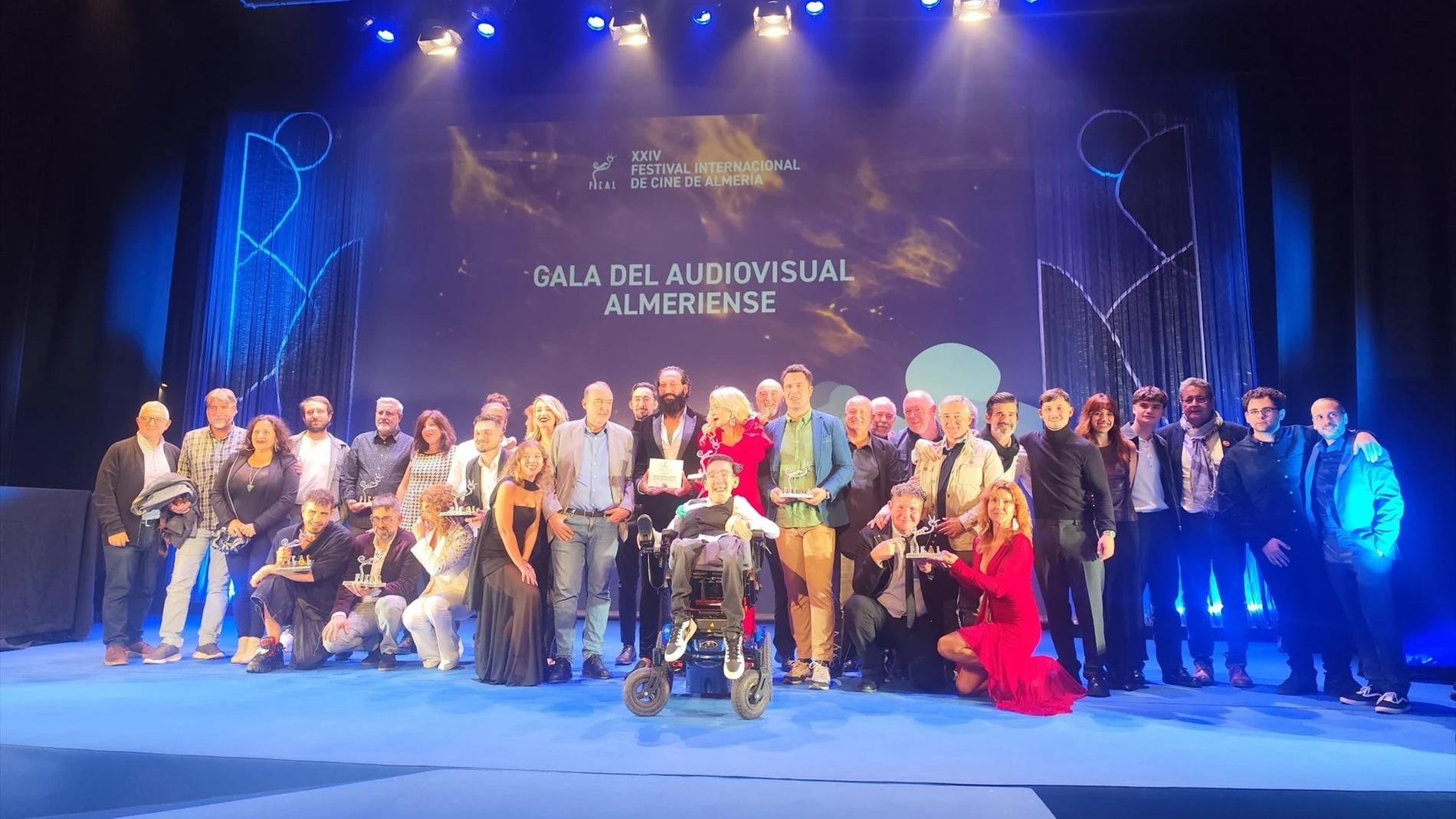 Gala del Audiovisual Almeriense de Fical.