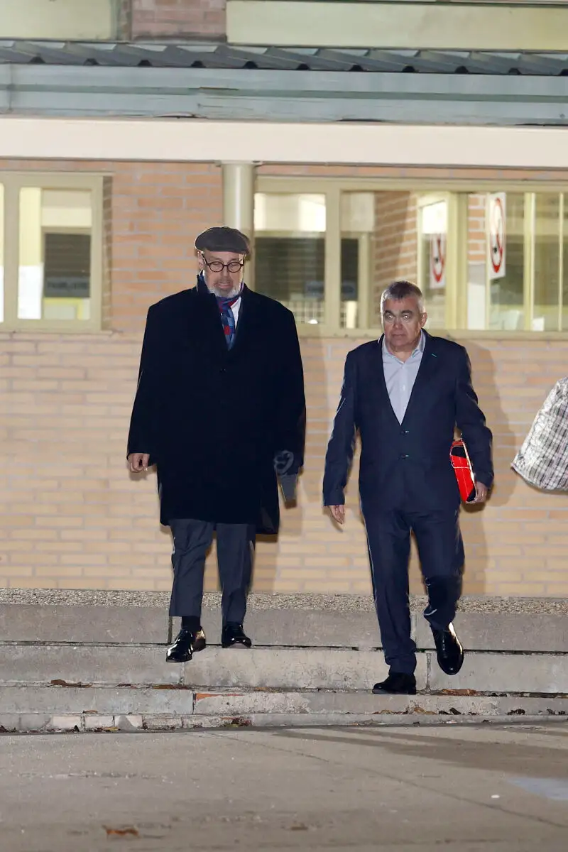 Santos Cerdán sale de la cárcel de Soto del Real