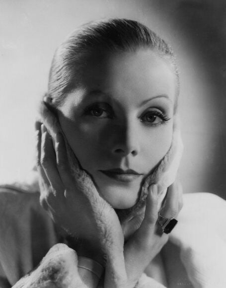 La actriz Greta Garbo