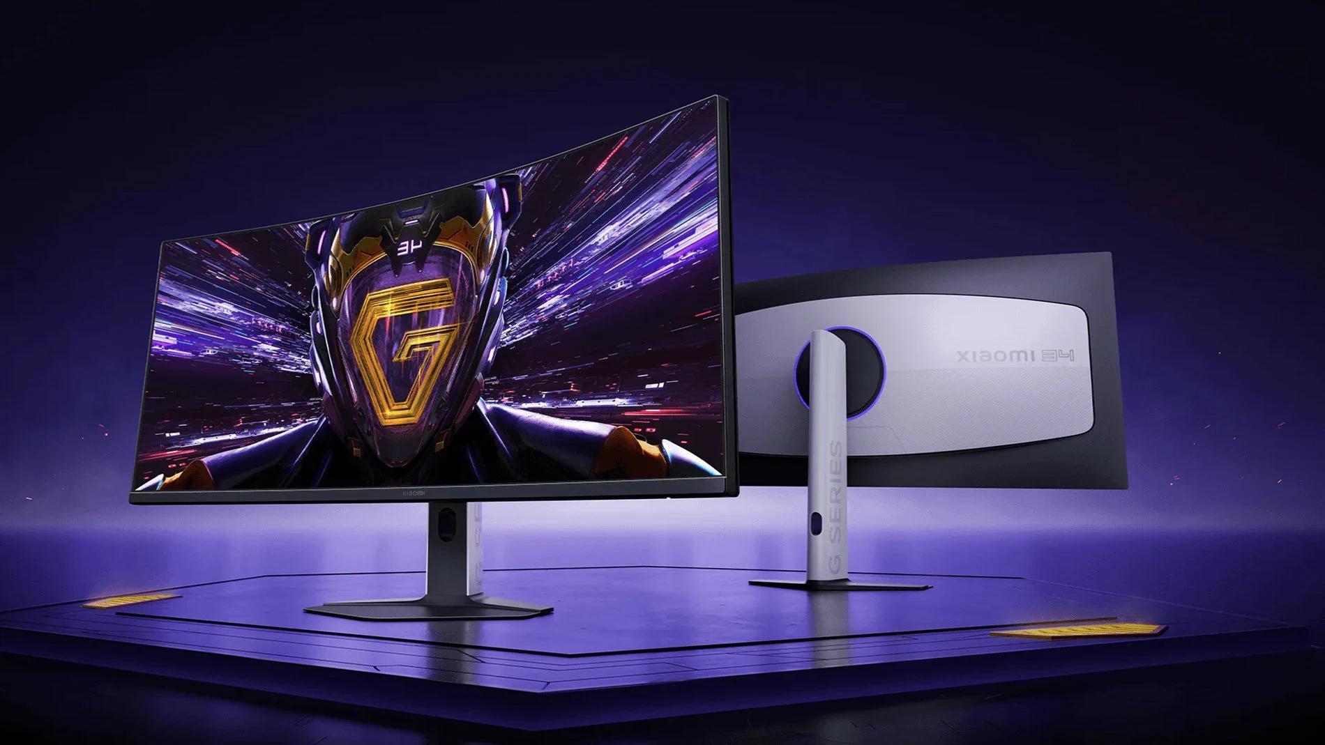 El diseño al completo del nuevo Xiaomi Curved Gaming Monitor G34WQi 2026