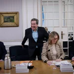 Sintonía entre Vox y el PP esta mañana en la Junta de Portavoces de Les Corts Valencianes