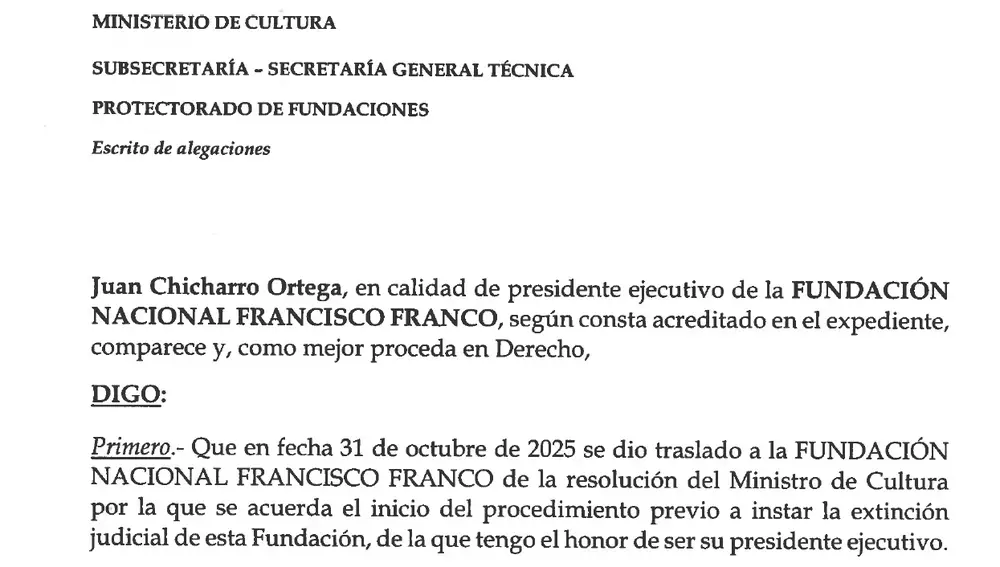 Encabezamiento del documento