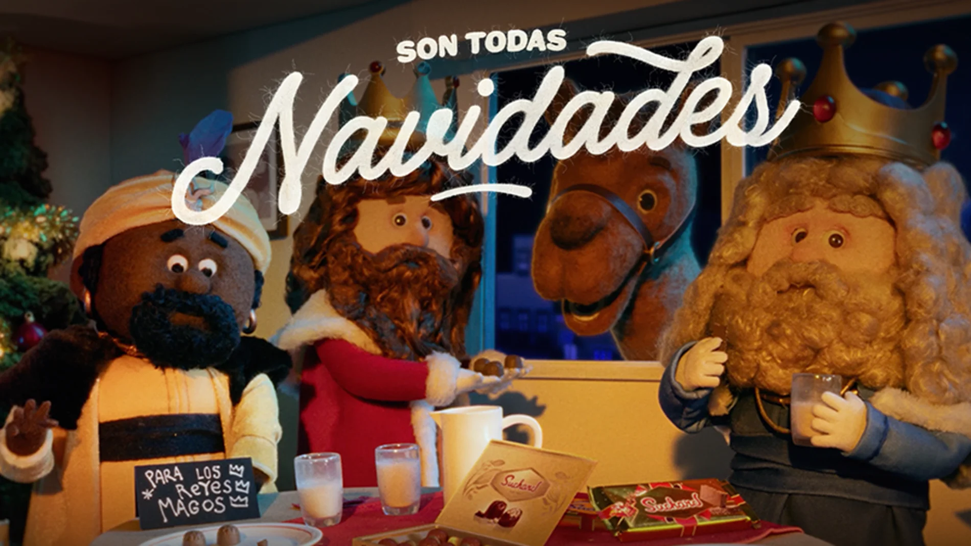 El nuevo spot navideño de Suchard apuesta por recuperar la magia artesanal de la animación stop motion