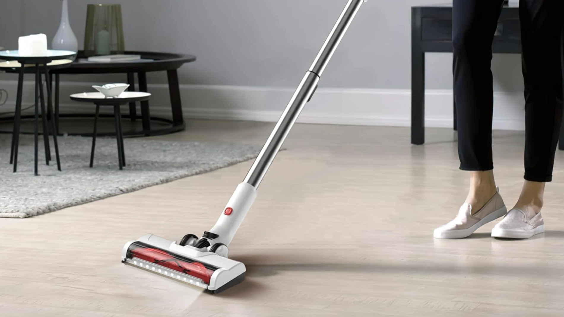 La aspiradora sin cable MFJUNS P9-W destaca por su relación calidad-precio