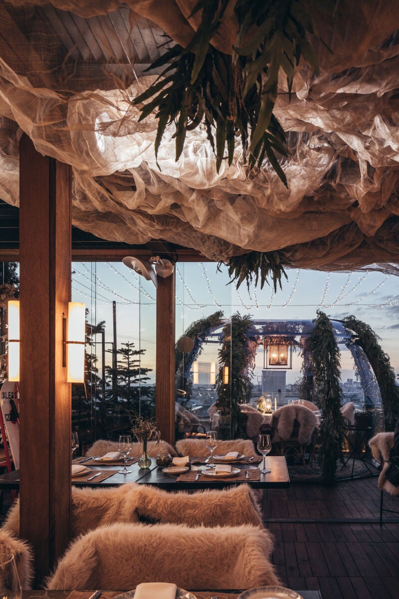 Los iglús vuelven a la azotea de BLESS Madrid