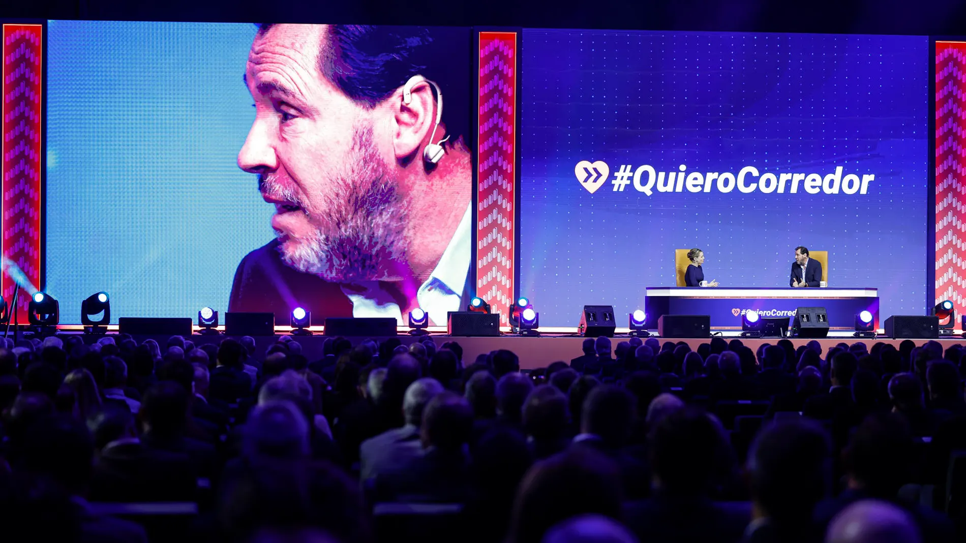 Óscar Puente no se compromete a una fecha para completar todo el Corredor Mediterráneo