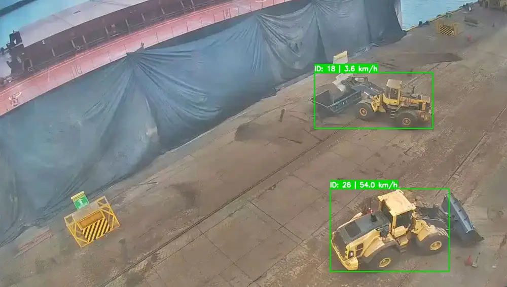 ia para calculo de velocidad puerto