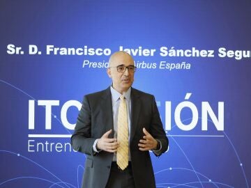 El presidente de Airbus España, Francisco Javier Sánchez Segura