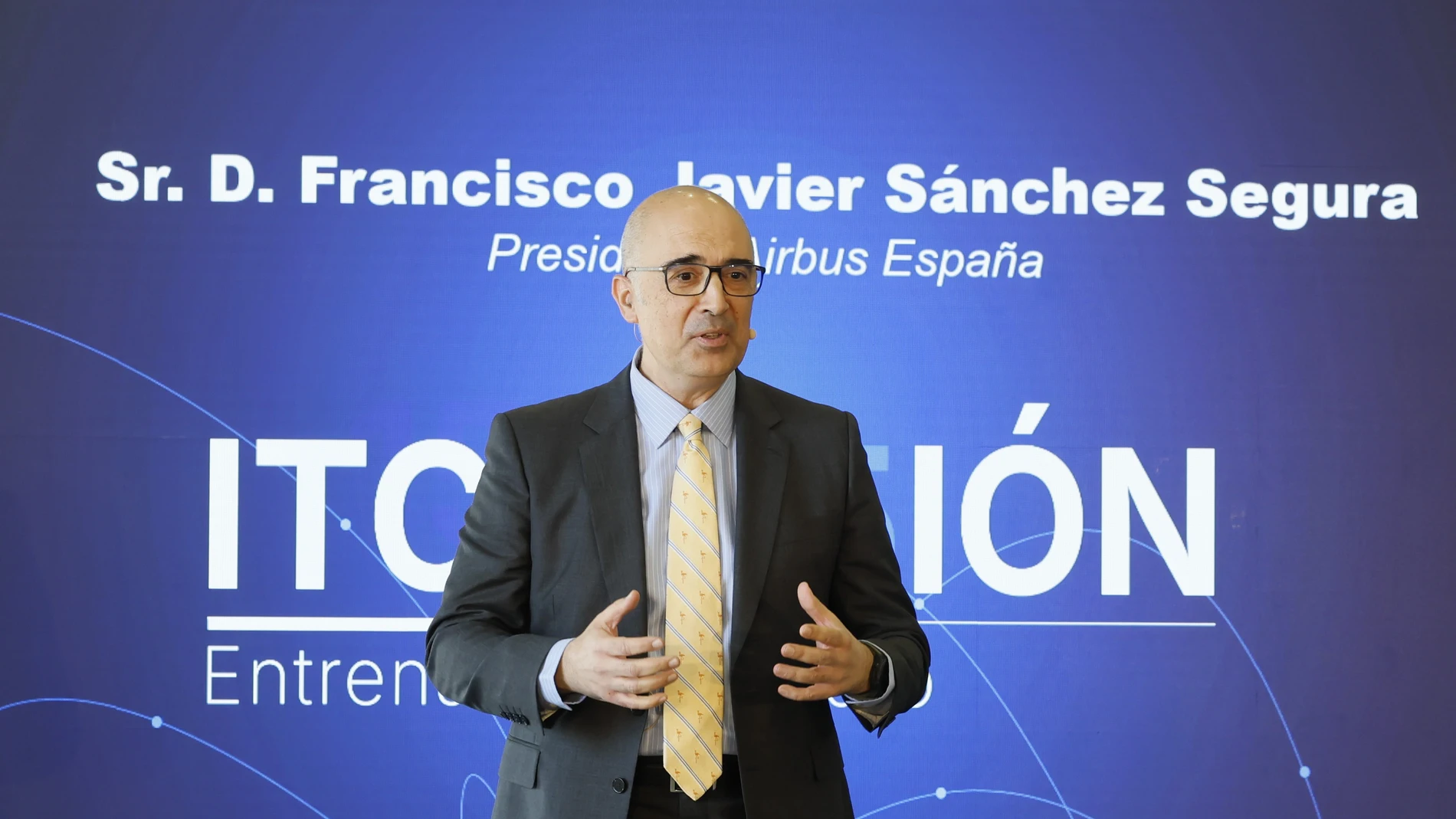 El presidente de Airbus España, Francisco Javier Sánchez Segura
