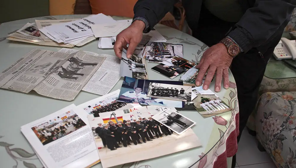 Recuerdos de Victoriano Villar en sus años en la Marina