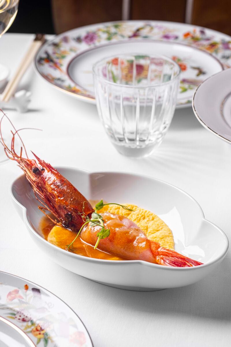 Dim sum de carabinero de Lelong Asian Club