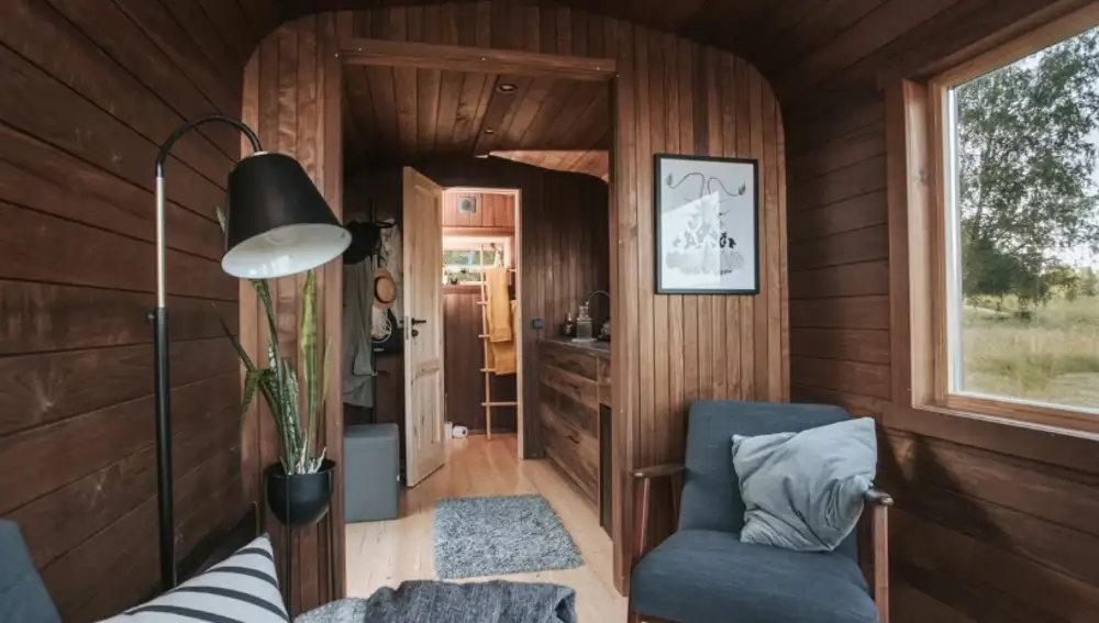 Interior de Nature Pod