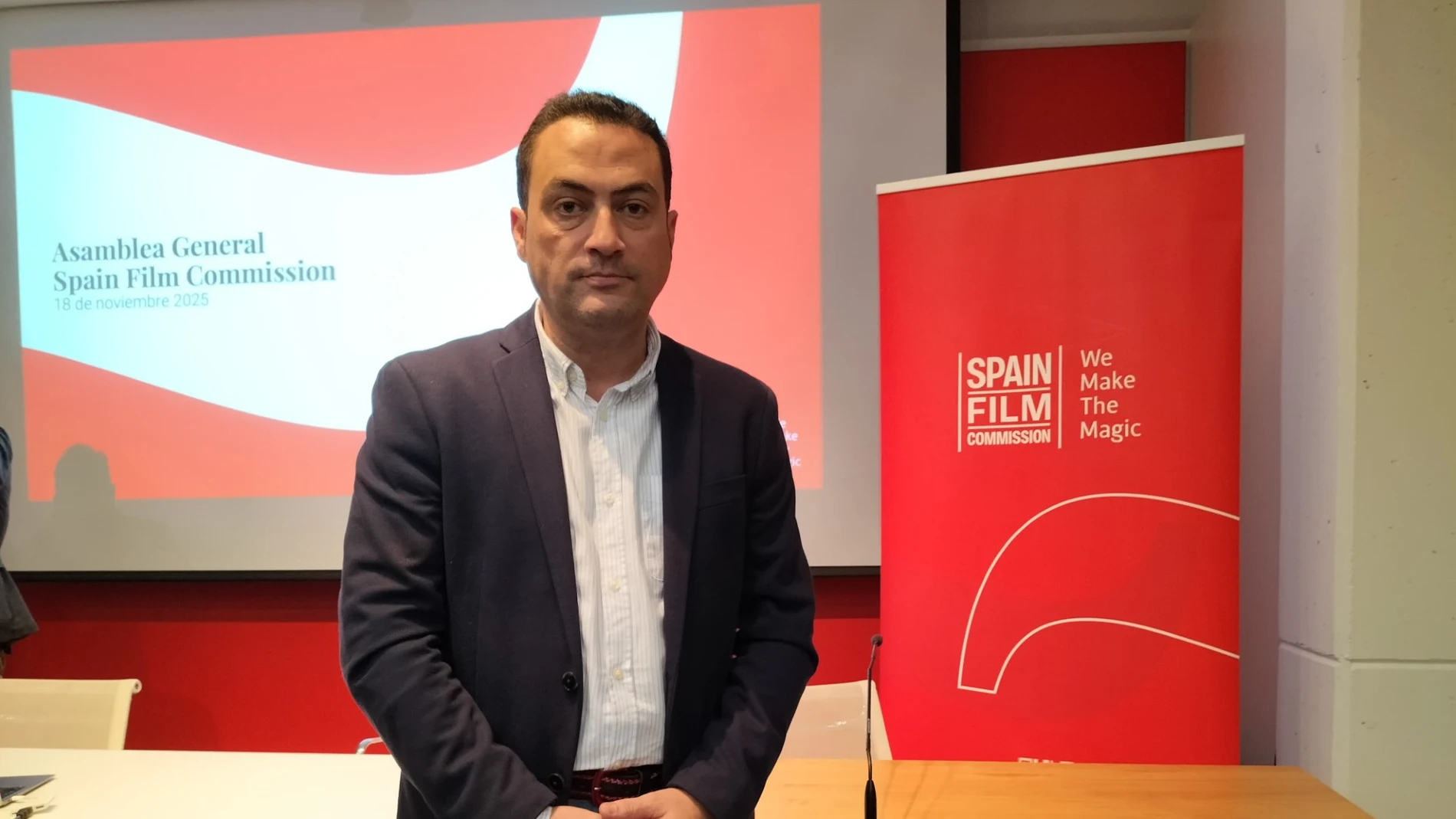 El diputado de Turismo, Javier Figueredo, participa en la Asamblea General Spain Film Commission