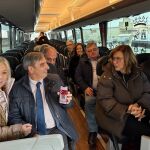 El consejero José Luis Sanz Merino, junto a la presidenta de la Diputación de Palencia, Ángeles Armisén