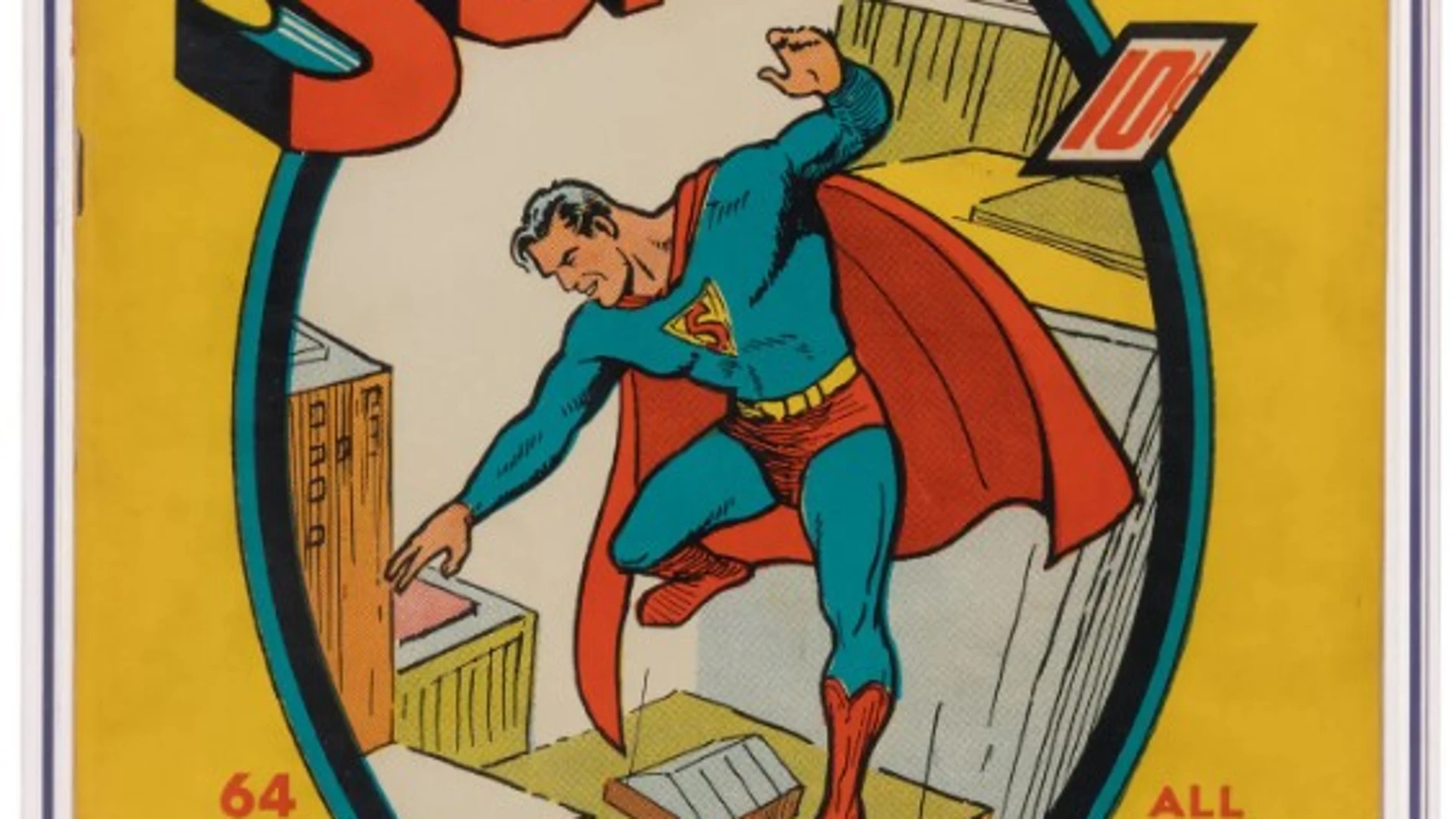 El cómic más caro de la historia es de Superman