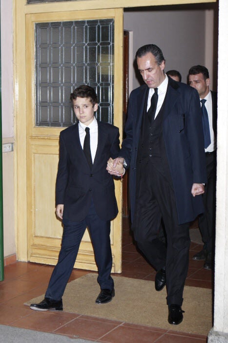Jaime de Marichalar y su hijo, Felipe Froilán