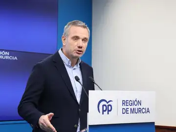 El portavoz del Partido Popular, Joaquín Segado El portavoz del Partido Popular, Joaquín Segado