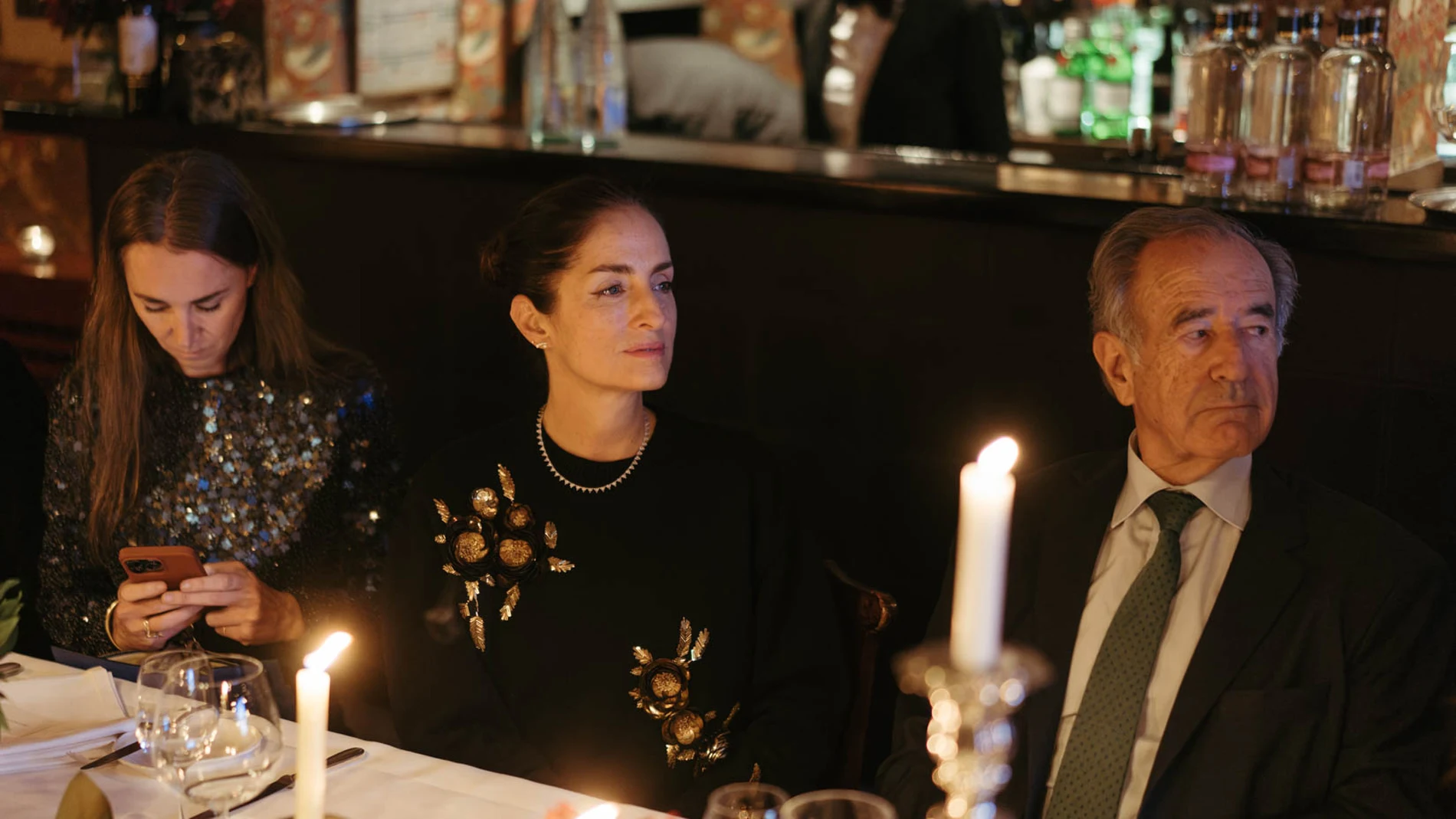 Carolina Herrera en la cena de Fundación Aladina, Gunni & Trentino y Horcher