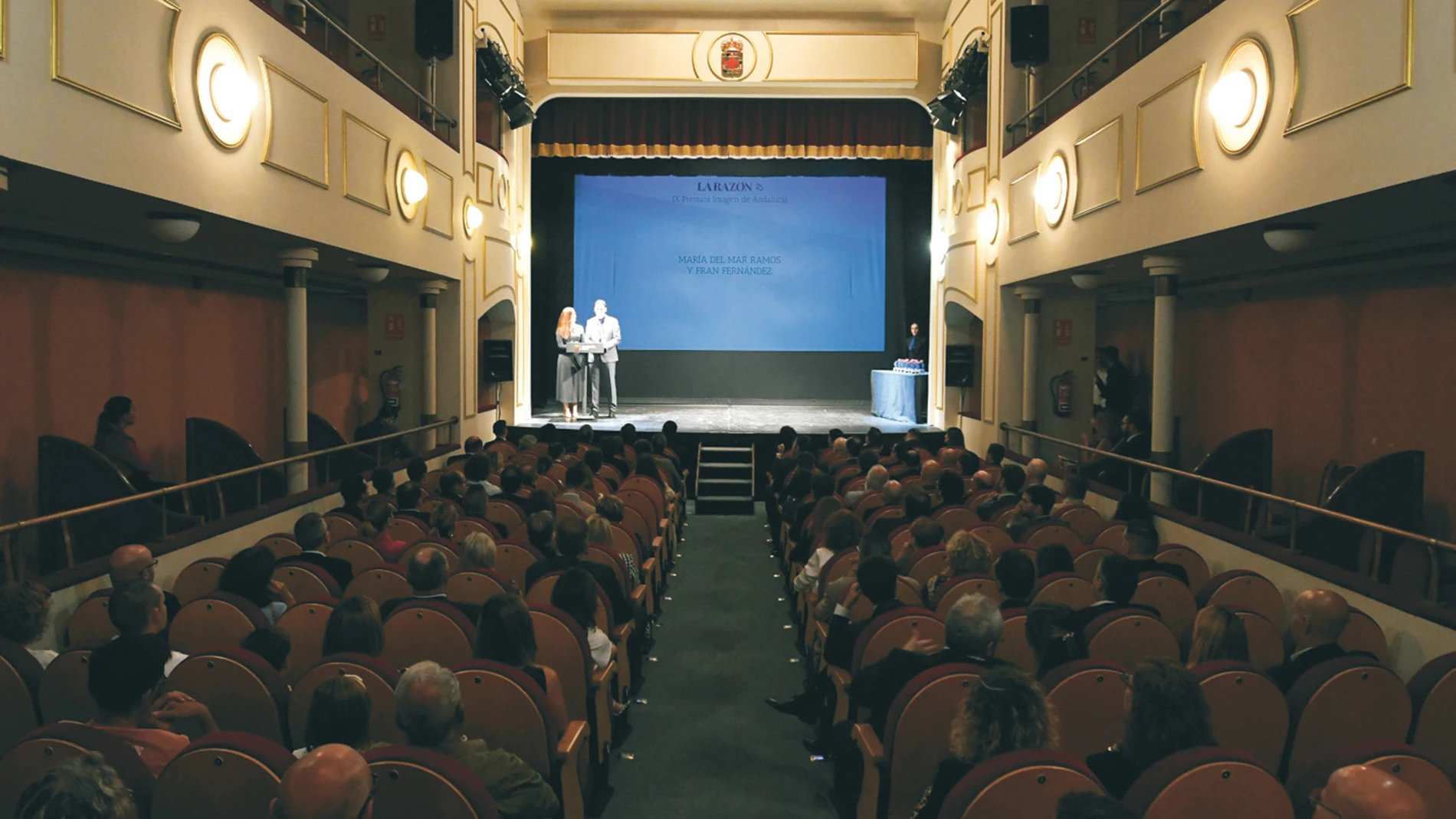 El Teatro Apolo de Almería durante la gala de entrega de los IX Premios Imagen